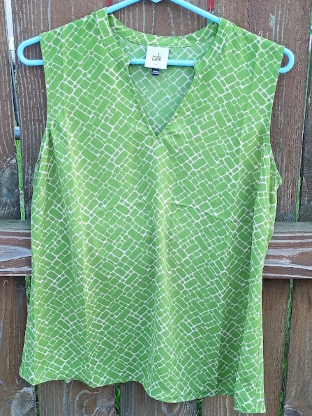 Cabi #6383 Cobblestone Tank Top Sz. S NWOT